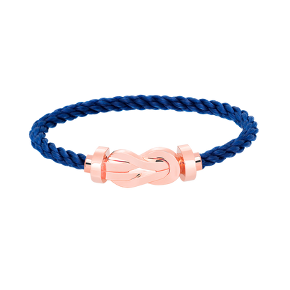 [Luxe Jewelry]CHANCE LARGE 8 FIGURE BUCKLE NO DIAMOND BRACELET ROSE GOLD
