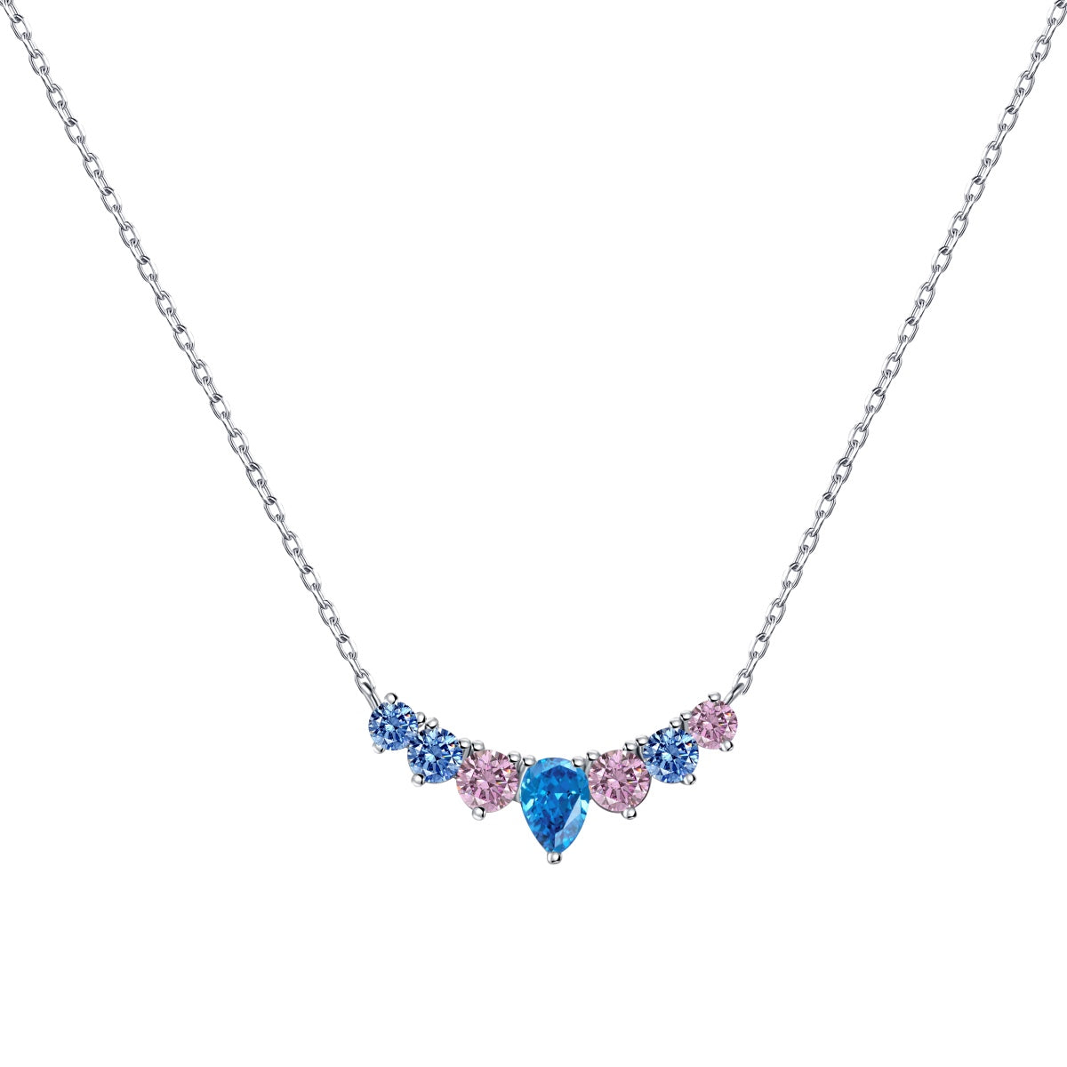 [Luxe Jewelry]Dainty Colorful Heart Necklace