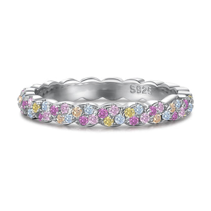 [Luxe Jewelry]Dainty Ebullient Round Cut Daily Ring