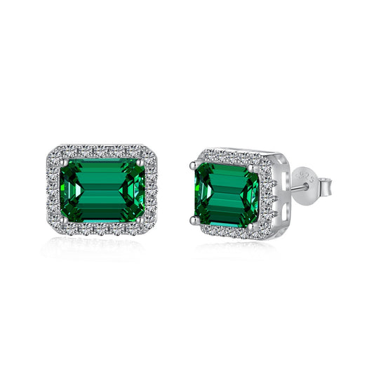 [Luxe Jewelry]Luxurious Dainty Emerald Cut Banquet Earrings