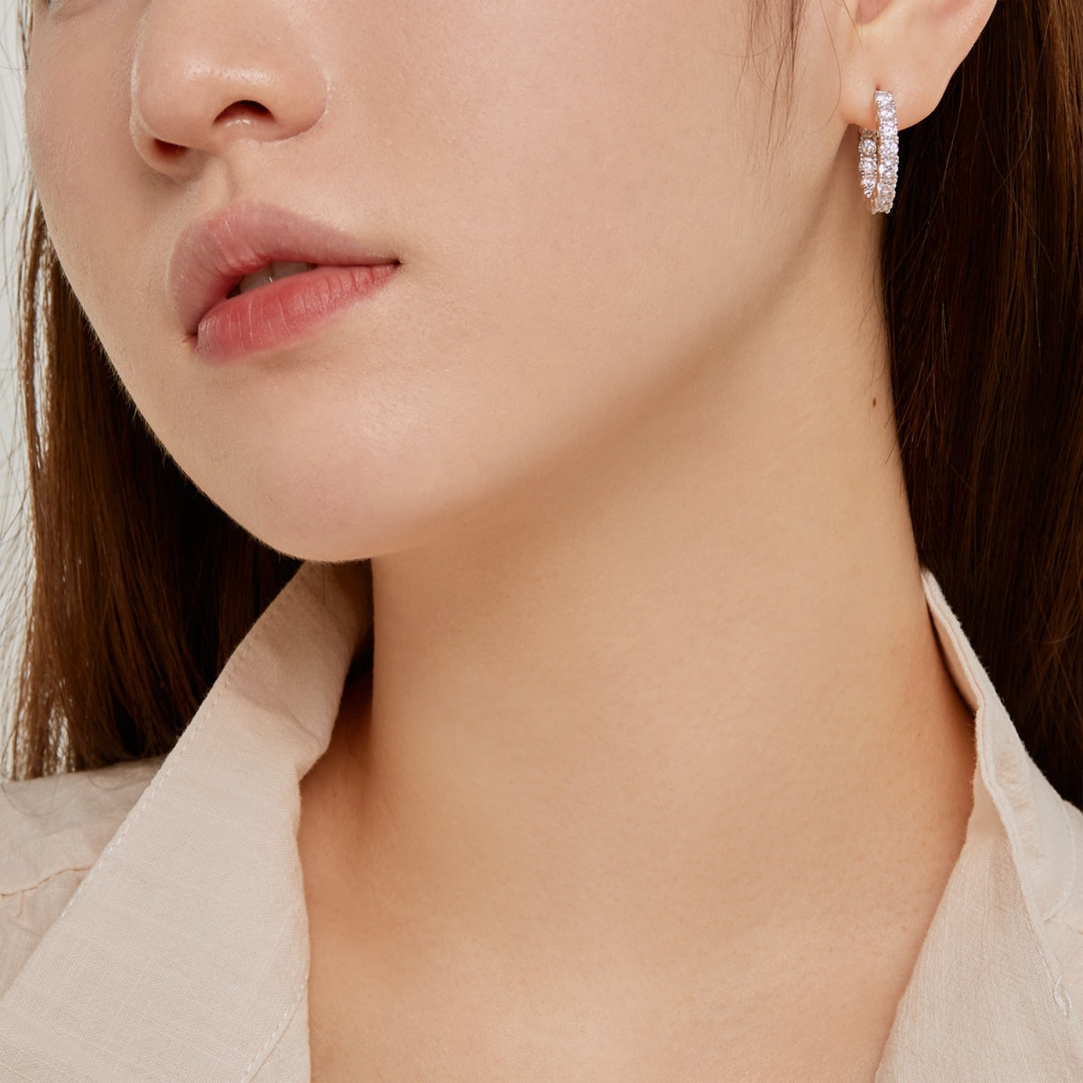 [Luxe Jewelry]Unique Round Cut Daily Earrings