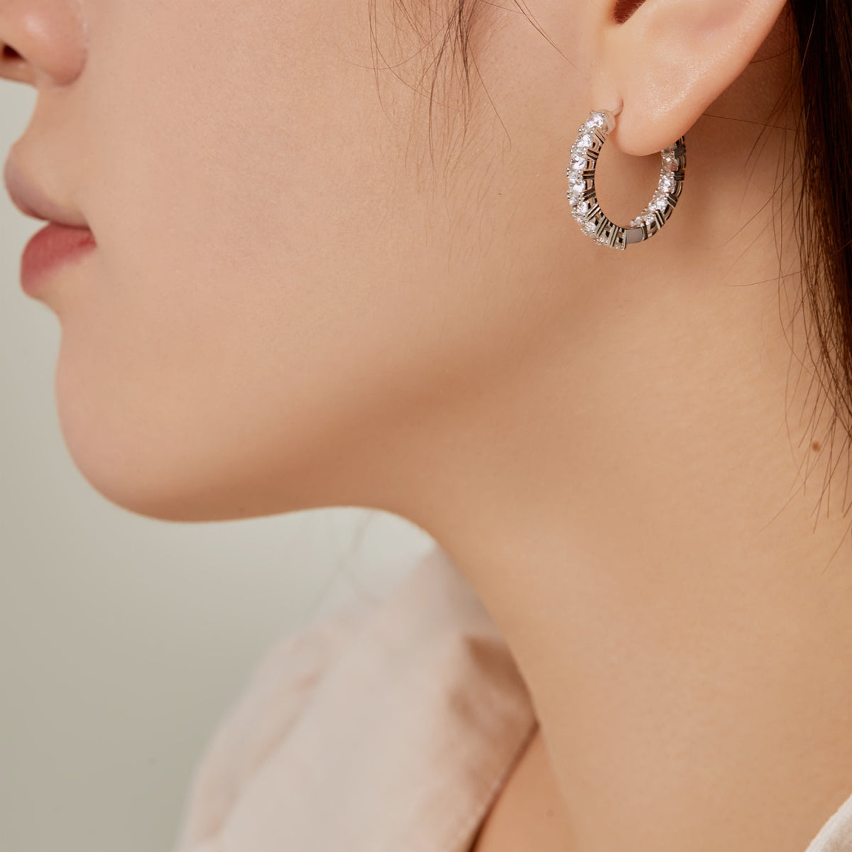 [Luxe Jewelry]Unique Round Cut Daily Earrings