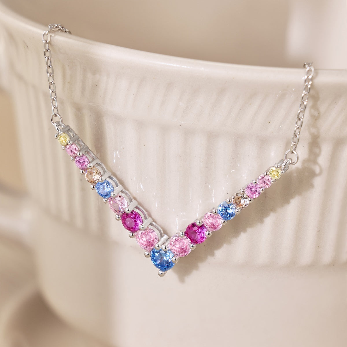 [Luxe Jewelry]Ornate Round Cut Necklace