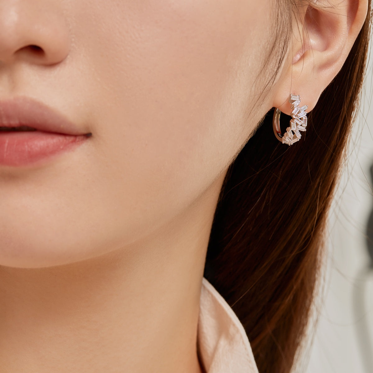 [Luxe Jewelry]Dazzling Colorful Emerald Cut Daily Earrings