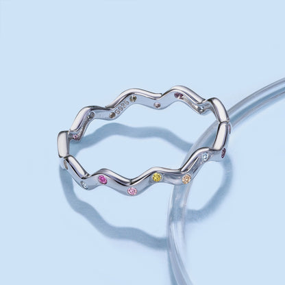 [Luxe Jewelry]Ornate Vibrant Round Cut Daily Ring