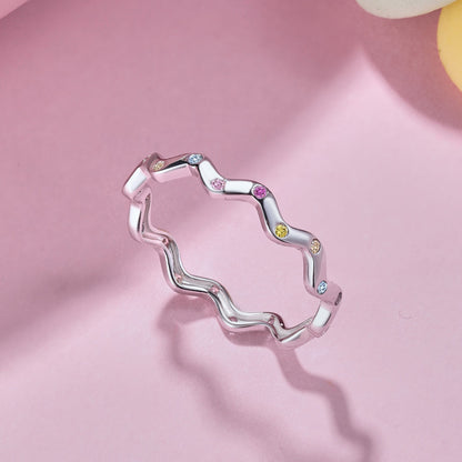 [Luxe Jewelry]Ornate Vibrant Round Cut Daily Ring