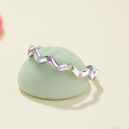 [Luxe Jewelry]Ornate Vibrant Round Cut Daily Ring