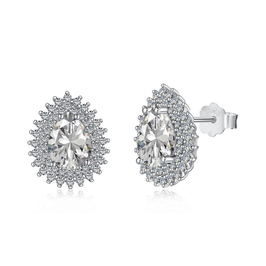 [Luxe Jewelry]Delicate Gorgeous Pear Cut Daily Earrings