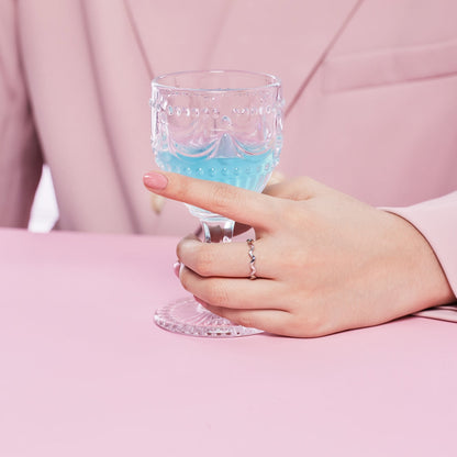 [Luxe Jewelry]Ornate Vibrant Round Cut Daily Ring
