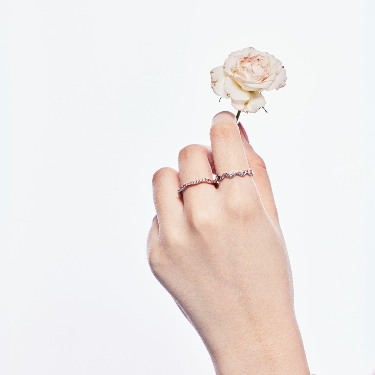 [Luxe Jewelry]Ornate Vibrant Round Cut Daily Ring