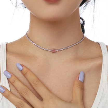 [Luxe Jewelry]1.0 Carat Shining Oval Cut Necklace