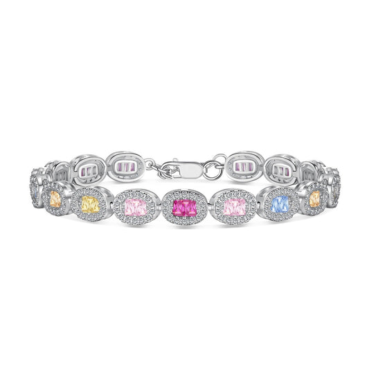 [Luxe Jewelry]Exquisite Ornate Emerald Cut Daily Bracelet
