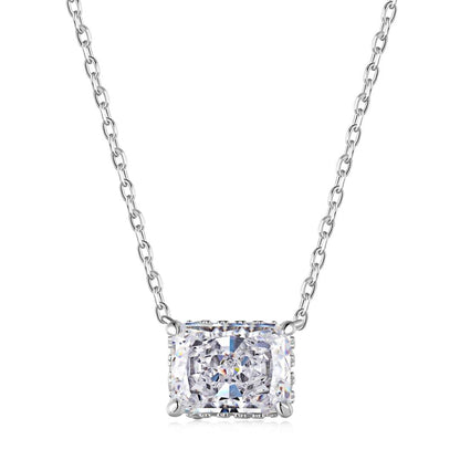[Luxe Jewelry]Luxurious Square Shape Colorful Necalack