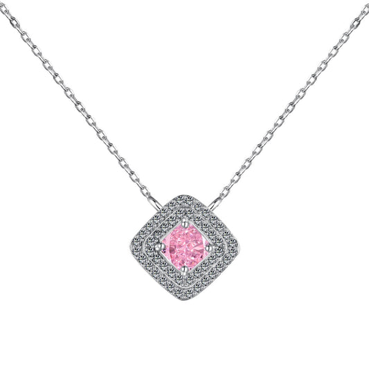 [Luxe Jewelry]Sparkling Asscher Cut Necklace