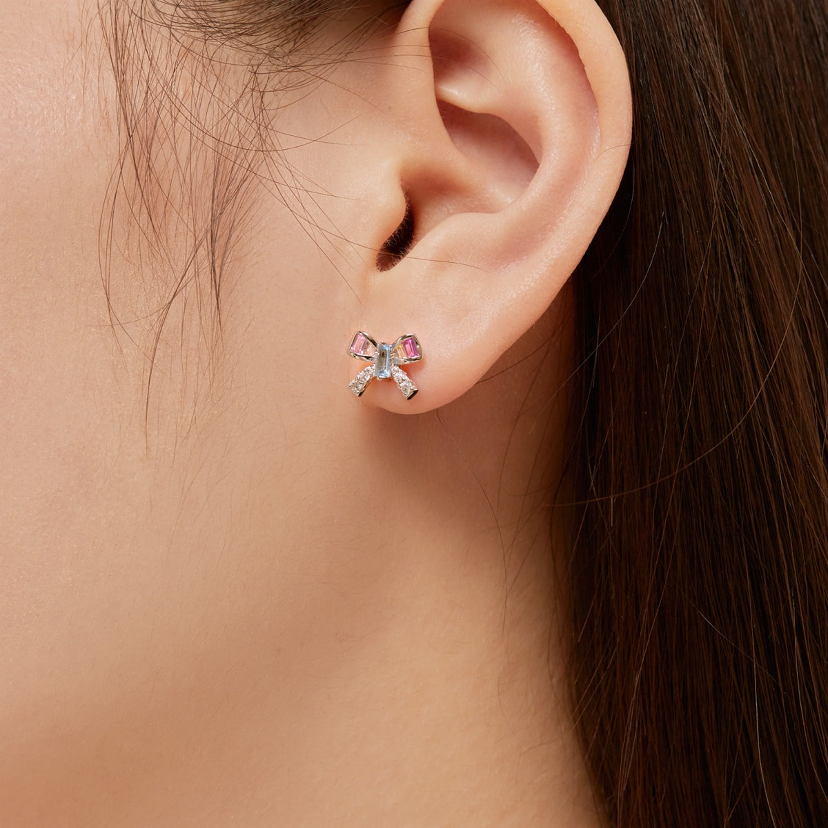 [Luxe Jewelry]Ornate Butterfly Shape Daily Earrings