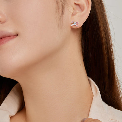 [Luxe Jewelry]Ornate Butterfly Shape Daily Earrings