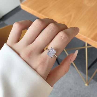[Luxe Jewelry]4.0 Carat Ornate Enchanting Radiand Cut Banquet Ring
