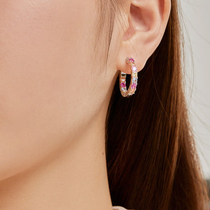 [Luxe Jewelry]Unique Round Cut Daily Earrings