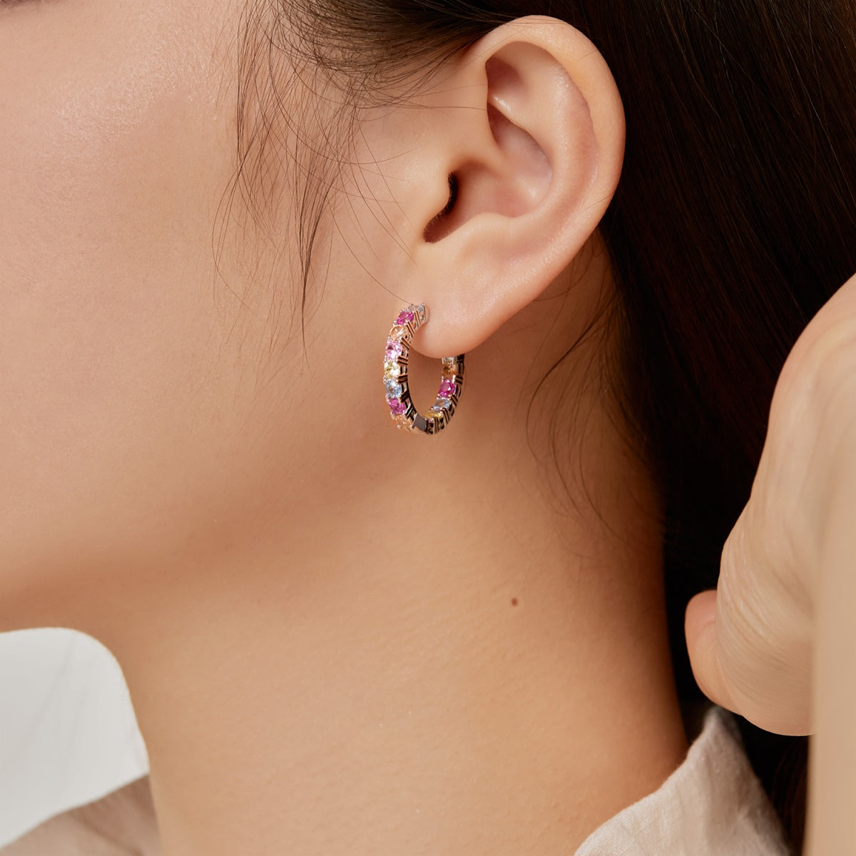 [Luxe Jewelry]Unique Round Cut Daily Earrings