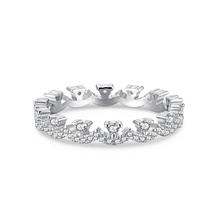 [Luxe Jewelry]Elegant Resplendent Round Shape Party Ring