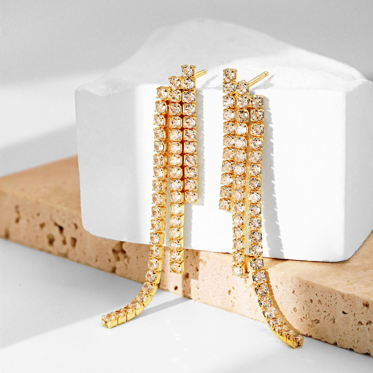 [Luxe Jewelry]Luxurious Dainty Banquet Earrings