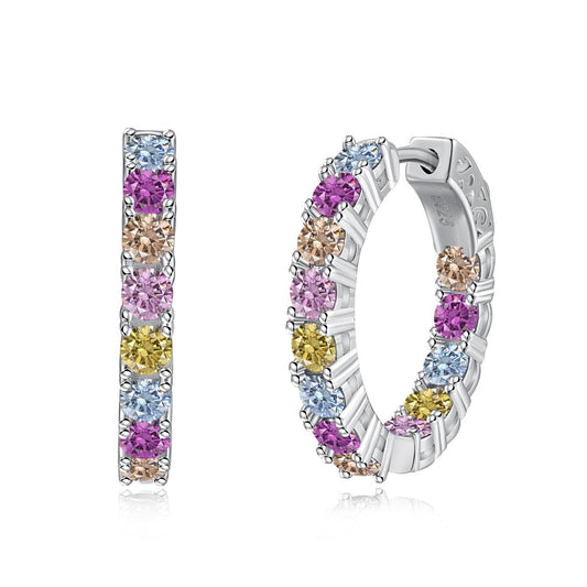 [Luxe Jewelry]Unique Round Cut Daily Earrings