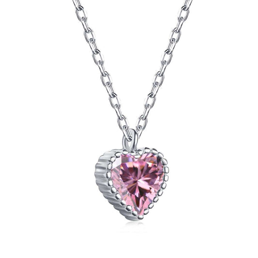 [Luxe Jewelry]Ornate Heart Shape Necklace