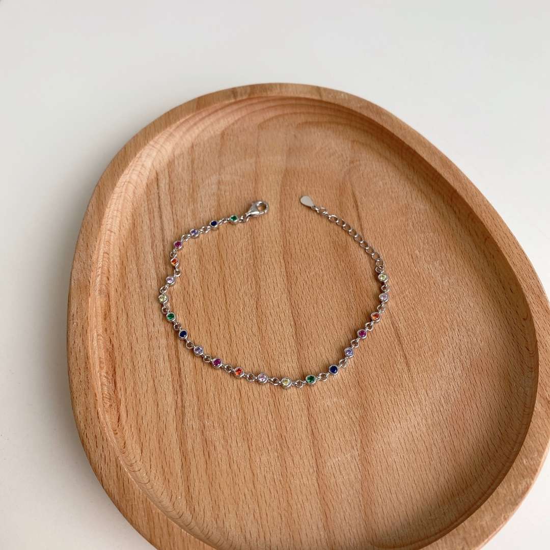 [Luxe Jewelry]Colorful Bead Array Bracelet