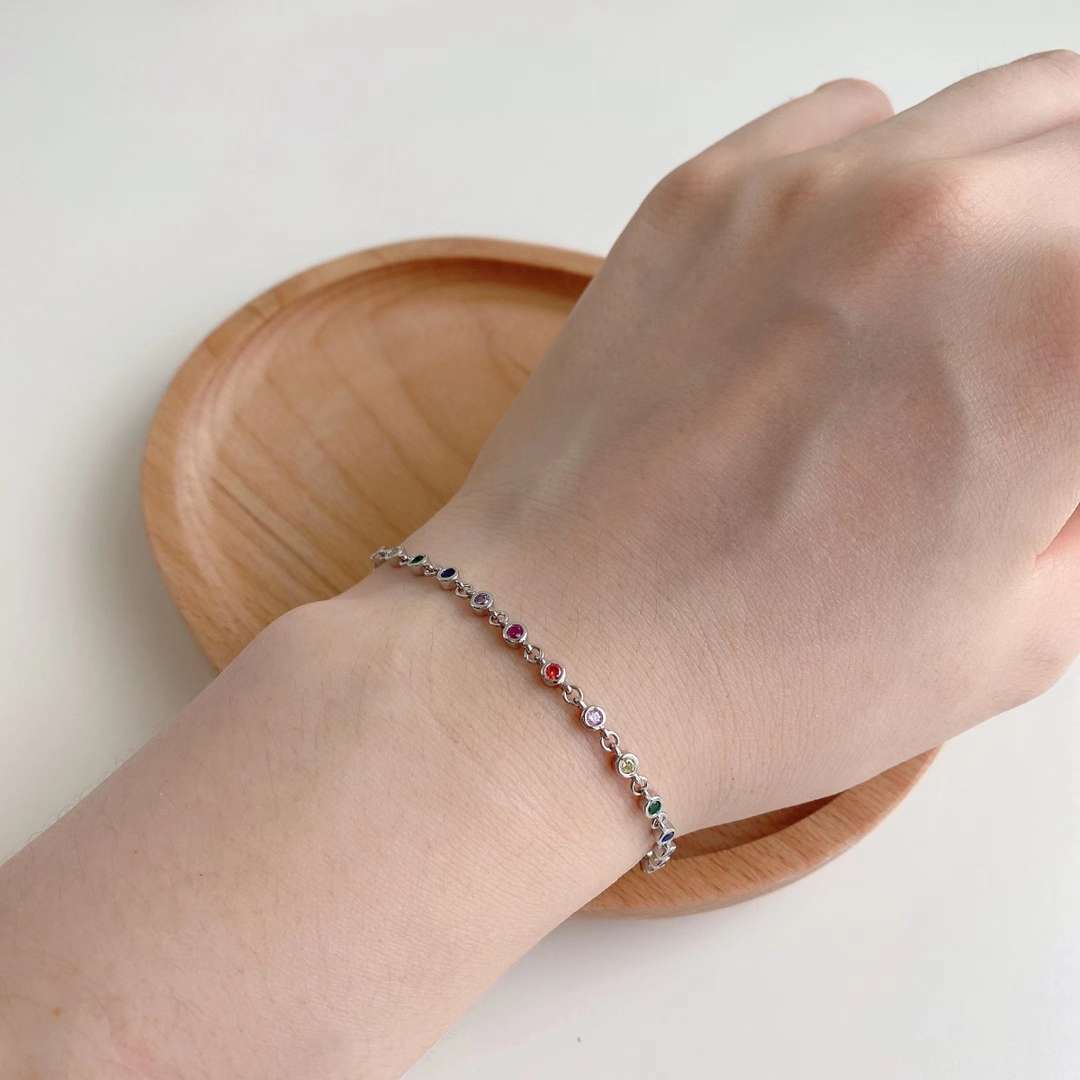 [Luxe Jewelry]Colorful Bead Array Bracelet