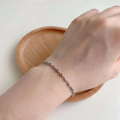 [Luxe Jewelry]Colorful Bead Array Bracelet
