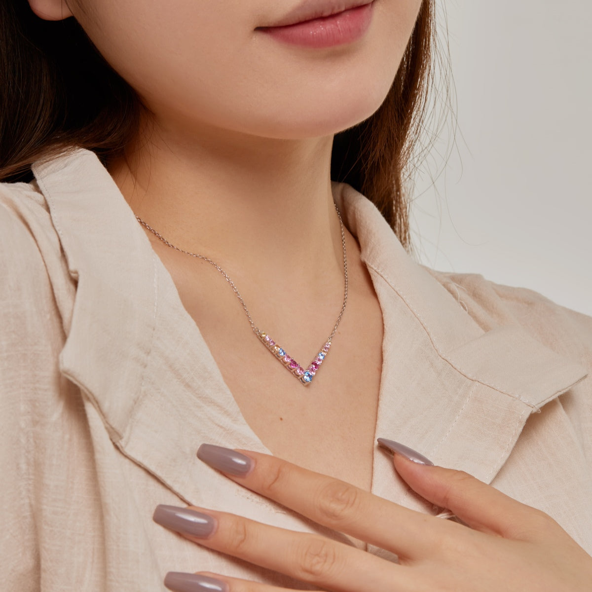 [Luxe Jewelry]Ornate Round Cut Necklace