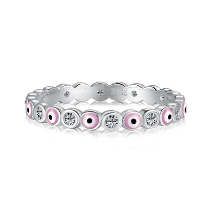 [Luxe Jewelry]Sparkling Vibrant Round Shape Daily Ring
