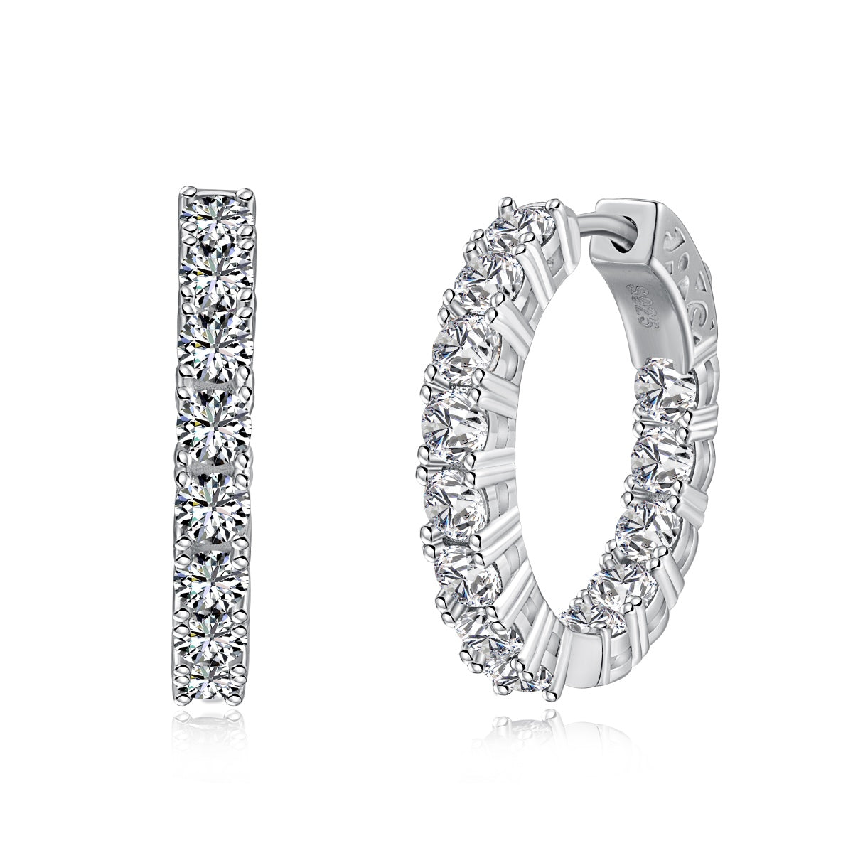[Luxe Jewelry]Unique Round Cut Daily Earrings
