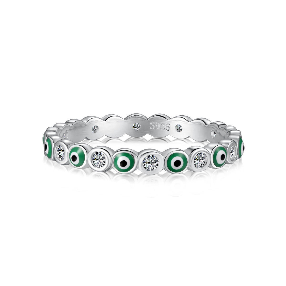 [Luxe Jewelry]Sparkling Vibrant Round Shape Daily Ring