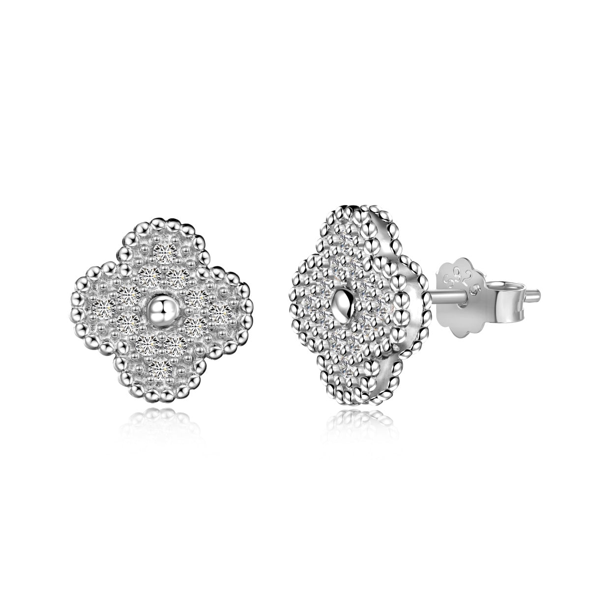 [Luxe Jewelry]Four Leaf Clover Fashion Earrings