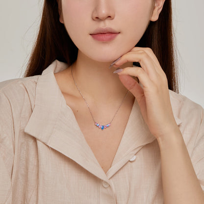 [Luxe Jewelry]Dainty Colorful Heart Necklace