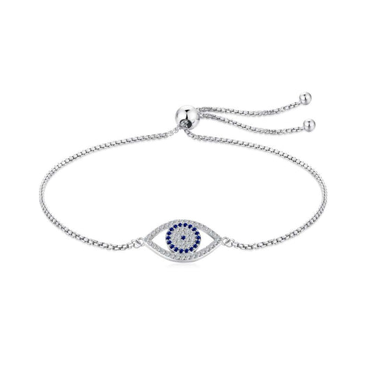 [Luxe Jewelry]Dazzling Eye Shape Necklace