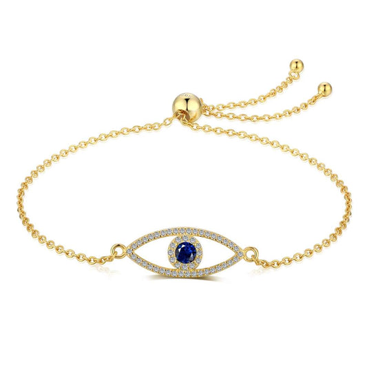 [Luxe Jewelry]Devil's Eye Hollow Design Bracelet
