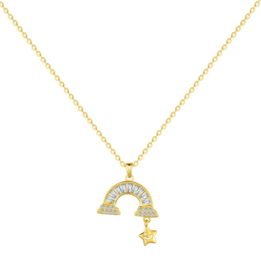 [Luxe Jewelry]Unique Rainbow Star Necklace