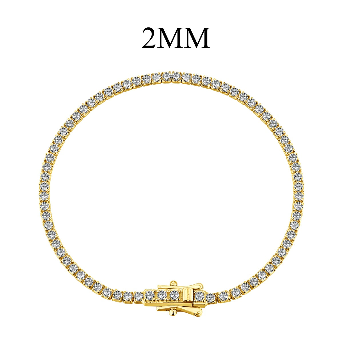 [Luxe Jewelry]Radiant Colorful Round Cut Party Bracelet