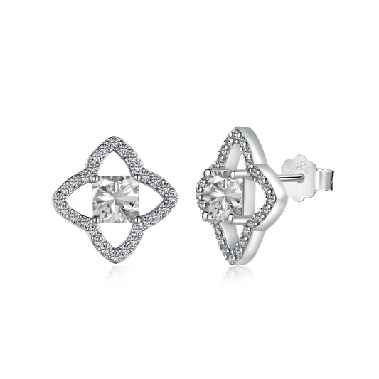 [Luxe Jewelry]Elegant Star Shape Princess Cut Daily Earrings