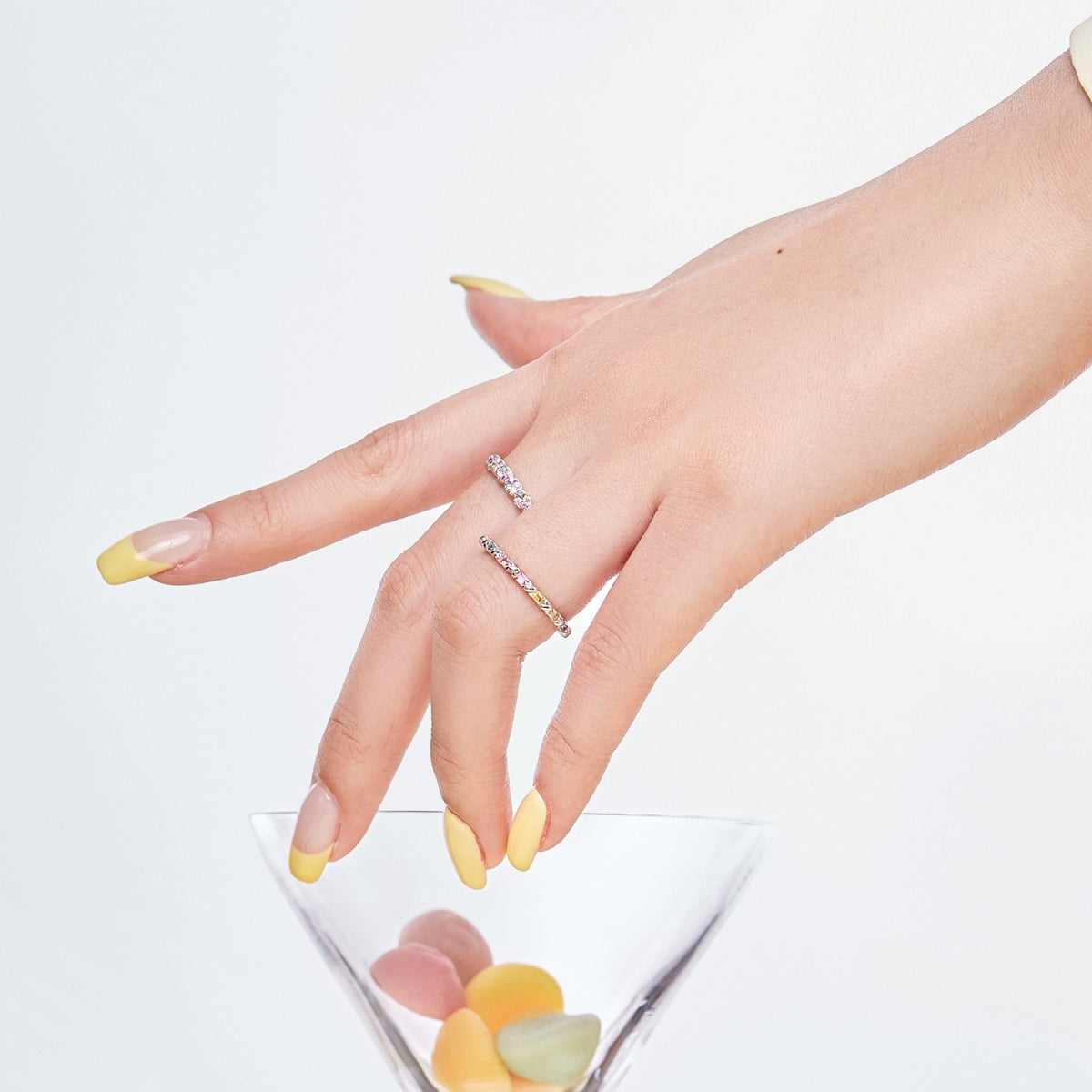 [Luxe Jewelry]Dainty Ebullient Round Cut Daily Ring