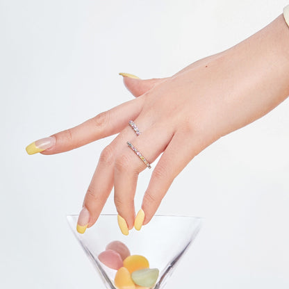 [Luxe Jewelry]Dainty Ebullient Round Cut Daily Ring