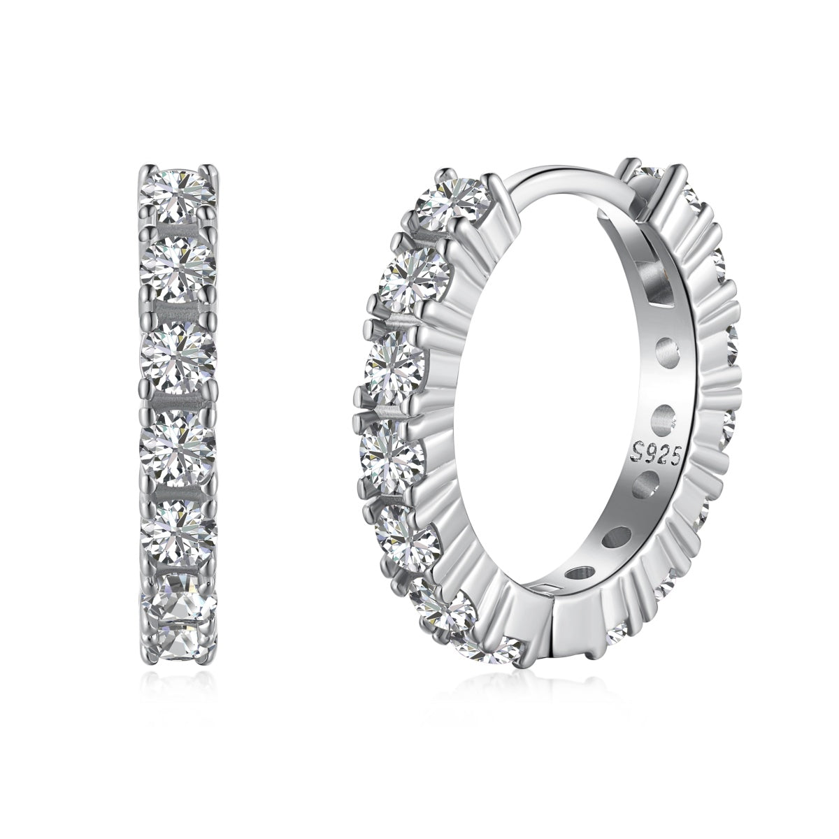 [Luxe Jewelry]Radiant Colorful Round Cut Earrings