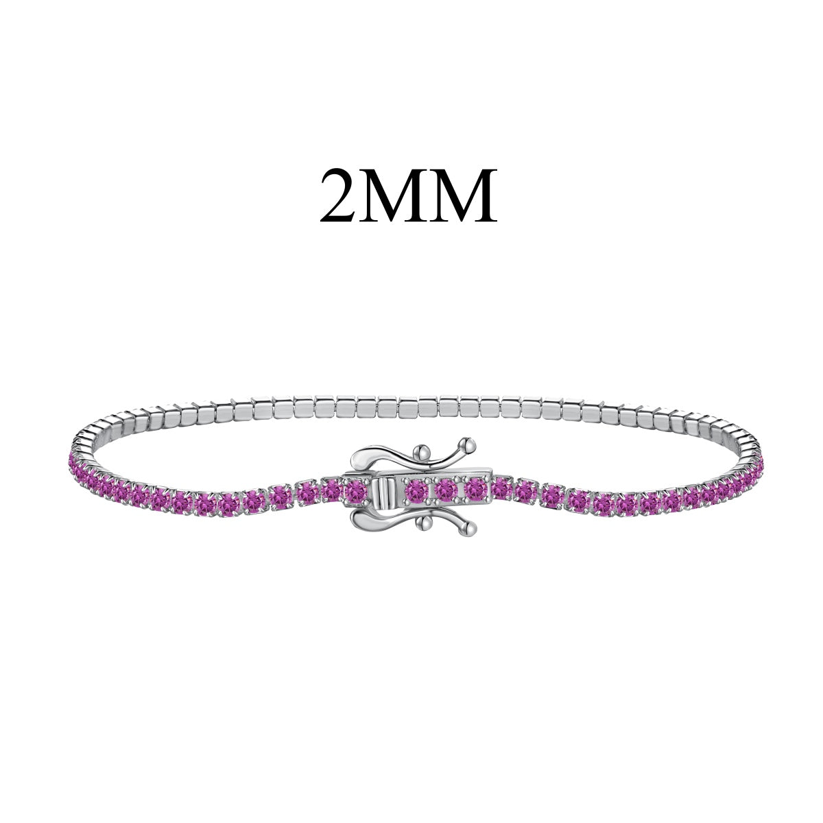 [Luxe Jewelry]Radiant Colorful Round Cut Party Bracelet