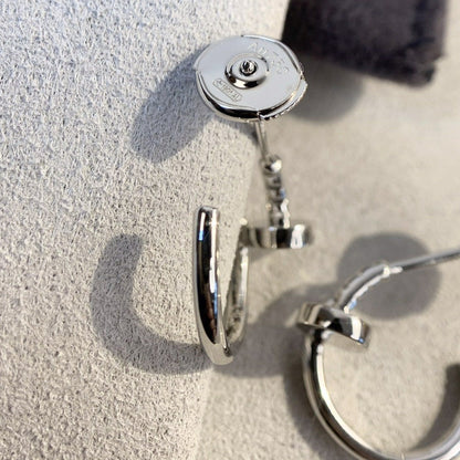 [Luxe Jewelry]JUSTE EARRINGS SILVER