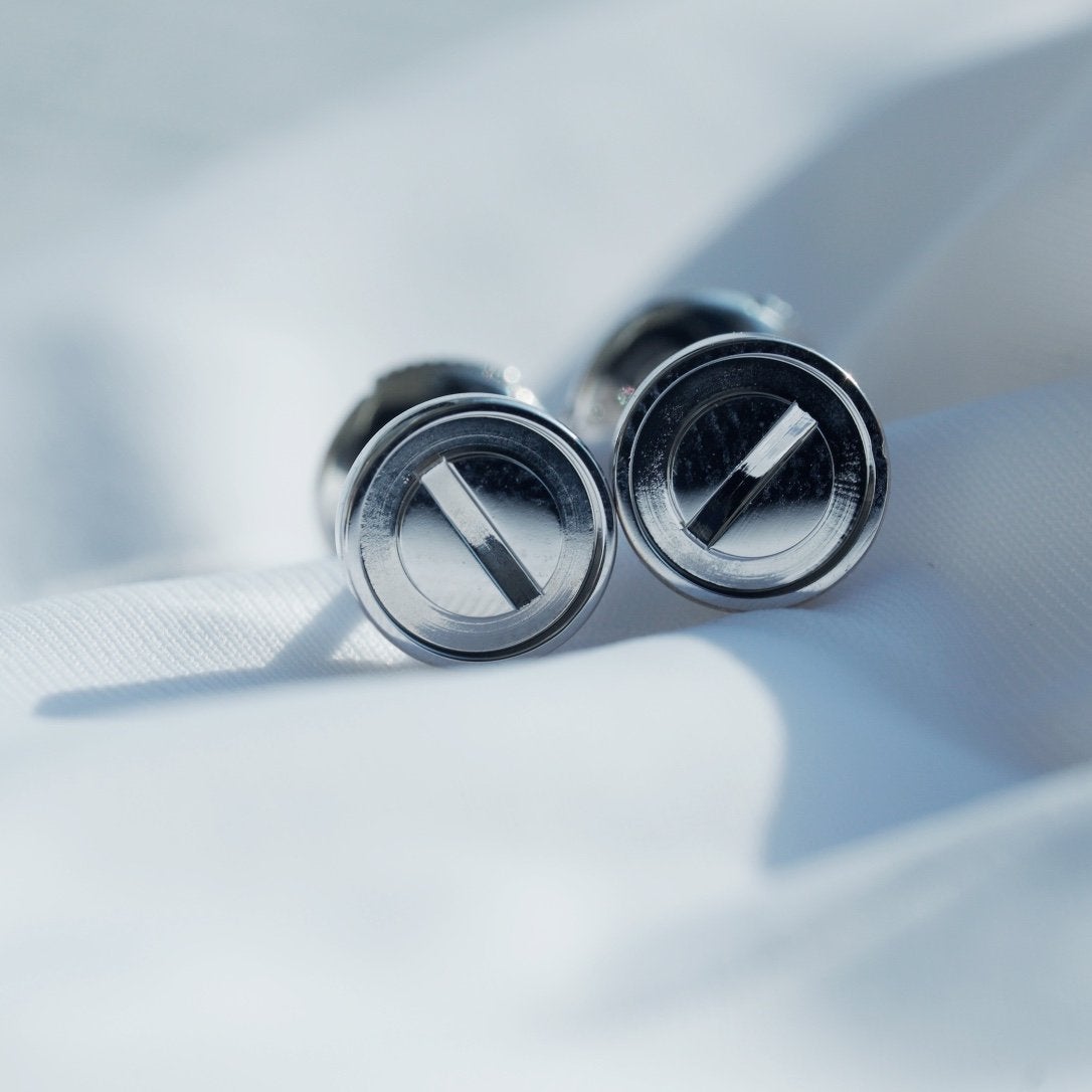 [Luxe Jewelry]LOVE EARRINGS SILVER 10MM