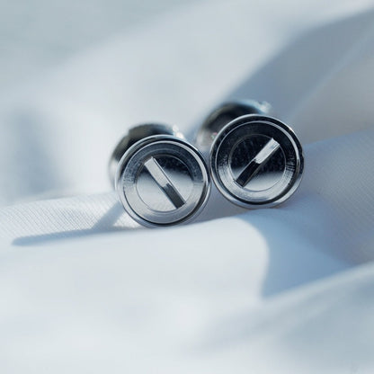 [Luxe Jewelry]LOVE EARRINGS SILVER 10MM