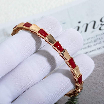 [Luxe Jewelry]SERPENTI BRACELET PINK GOLD RUBELLITE
