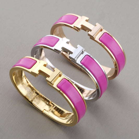 [Luxe Jewelry]H PURPLE BRACELET